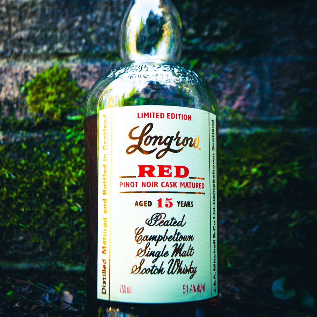 素敵でユニークな Longrow Legend Am Rye | (2022) Finish Noir Pinot Year 15 Red ウイスキー